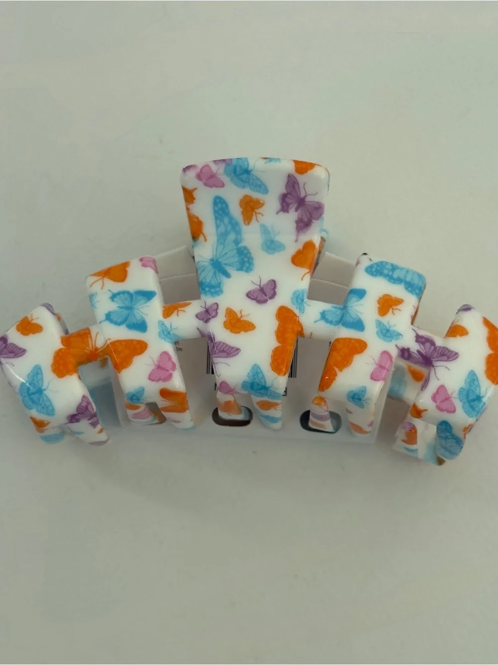 TELETIES Fluttering By Medium Hair Clip with Bonus Scrunchie. NEW!